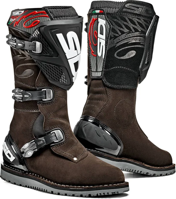Sidi Trial Zero 1 Boots - Brown