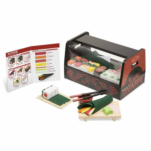 Melissa & Doug Roll, Wrap and Slice Sushi Counter