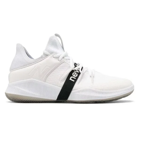 New Balance OMN1S Low Men's Basketball Shoes - White/Black (Size 11.5)