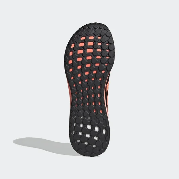 Adidas Astrarun Shoes - Men's - Core Black - Signal Coral, Grey Five - 10