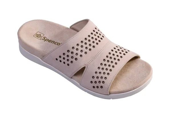 Spenco Twilight Stud Women's Comfort Sandal Cream - 10 Wide