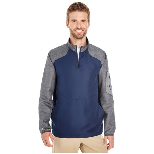 Holloway 229155 Raider Pullover - Carbon Print/Navy - XL